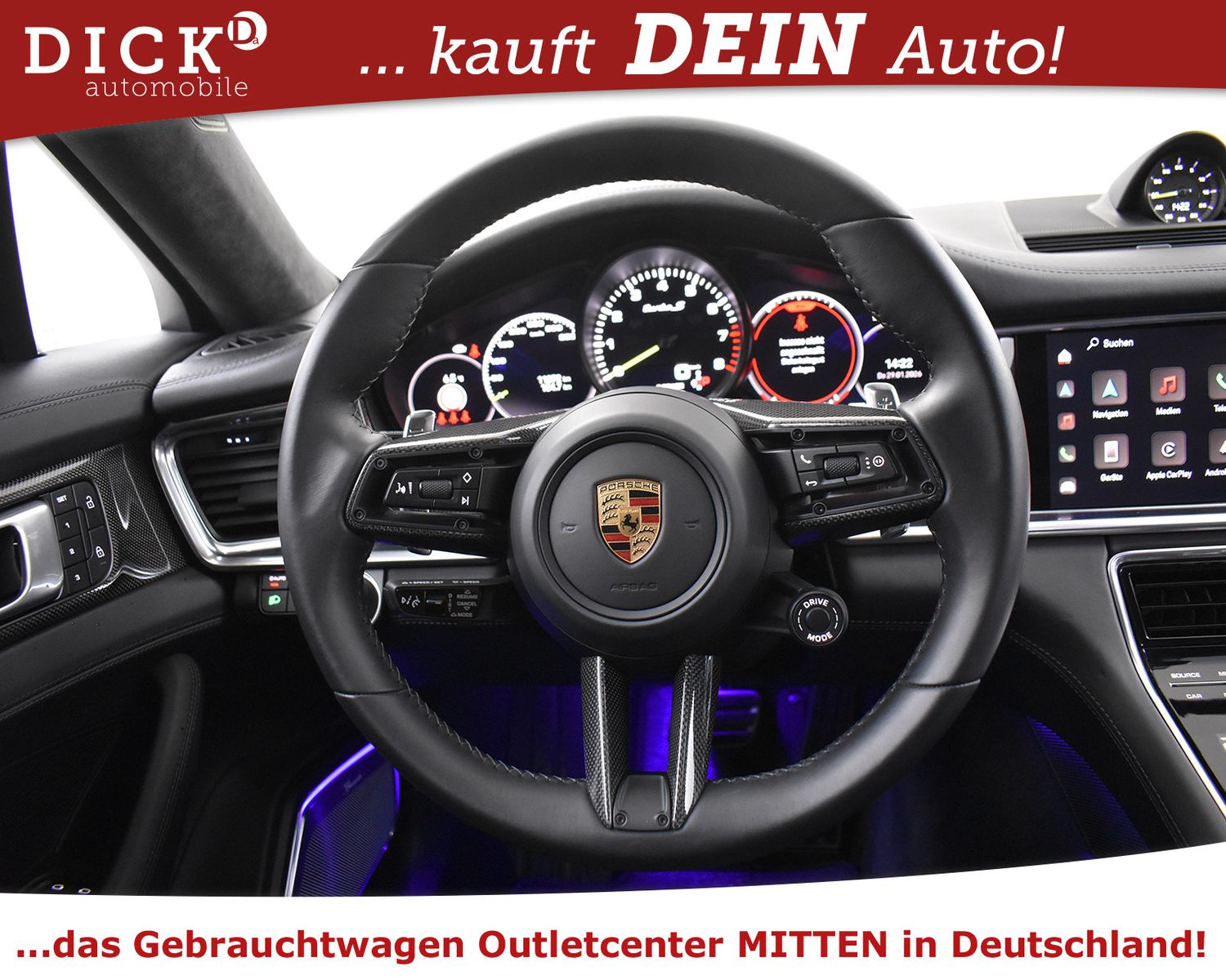 PORSCHE Panamera Turbo S  Sport Tu PANO+KERAMIK+360+VOLL - Image 15