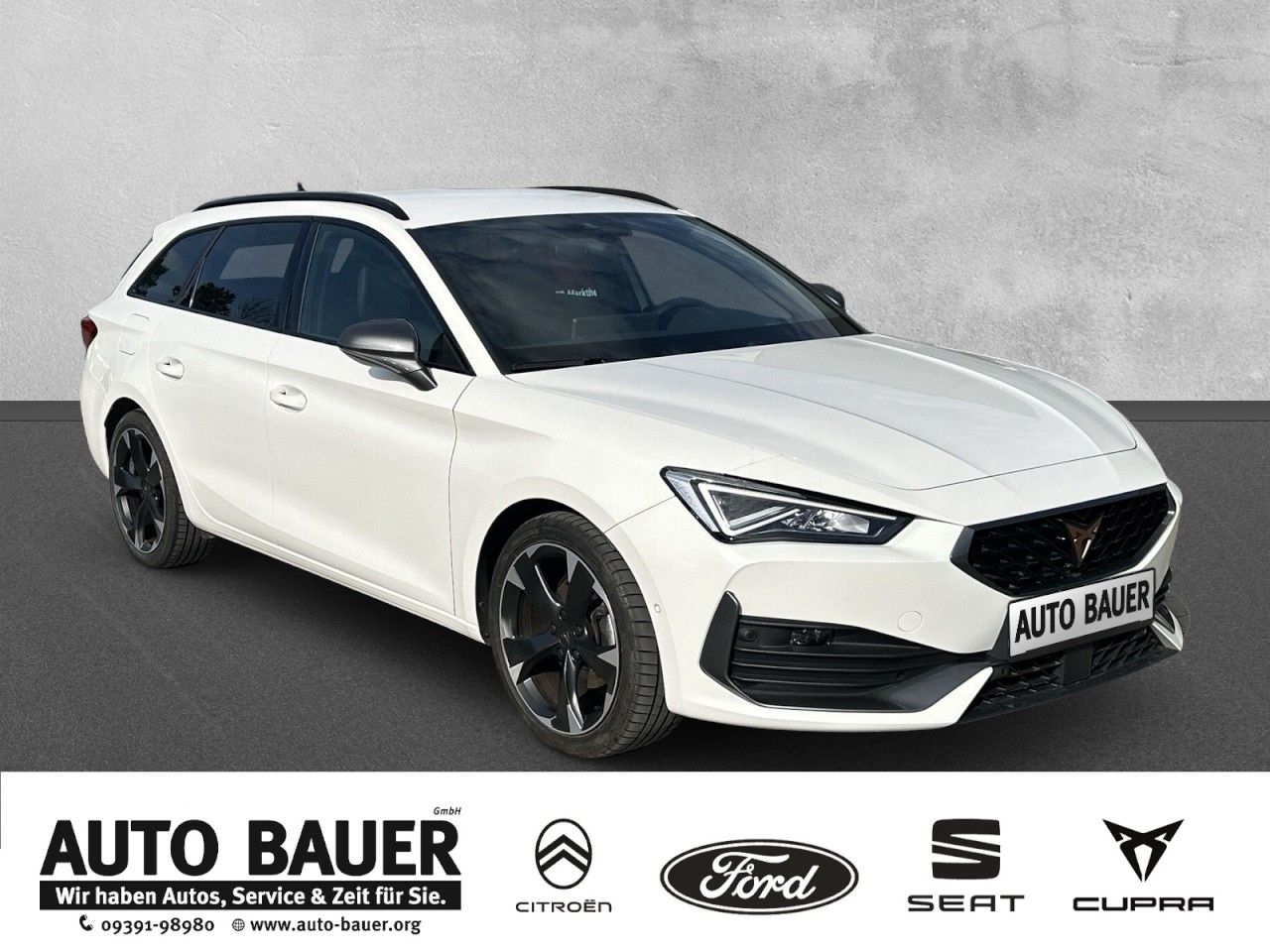 Fahrzeugabbildung CUPRA Leon Sportstourer 1.5 eTSI 150 PS DSG - mit KI generiert/bearbeitet