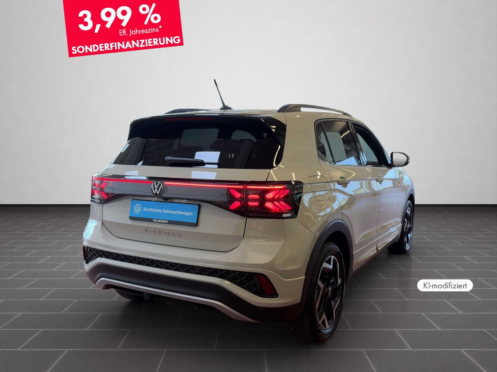 Volkswagen T-Cross R line 1.0 TSI IQ.LIGHT NAVI AHK RFK ACC foto 3