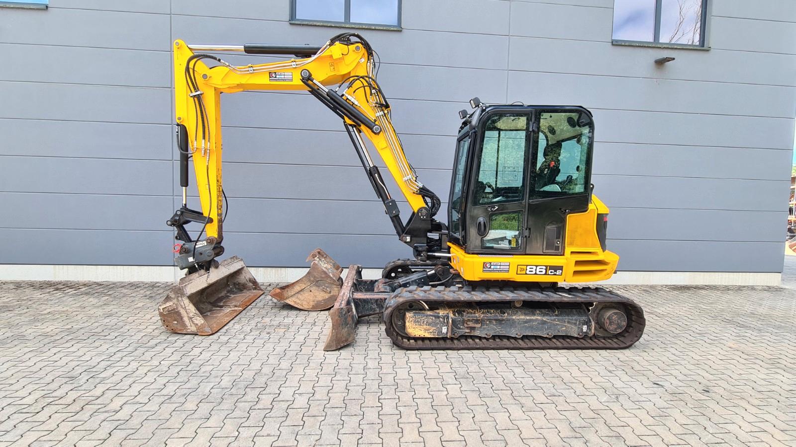 JCB 86-2 TAB - Verstellausleger - KLIMA - 2 Löffel