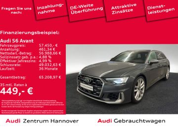 Audi Leasingangebot: Audi S6 Avant 3.0 TDI quattro Matrix LED 21-Zoll Bang