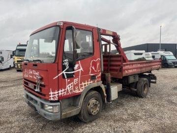 Iveco 80E15 Kipper + Kran