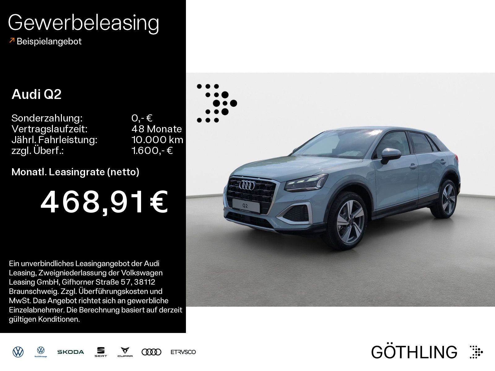 Audi Q2 Advanced 40 TFSI quattro S tronic *Matrix*Spo