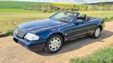 Mercedes-Benz SL 320 guter Zustand - blaue Mercedes-Benz SL 320