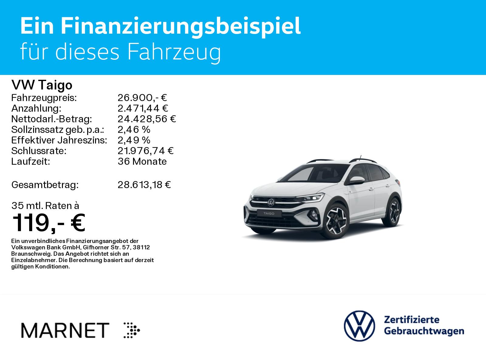 Volkswagen Taigo 1.5 TSI R-Line DSG* Navi*AHK*IQ-Light*IQ-D