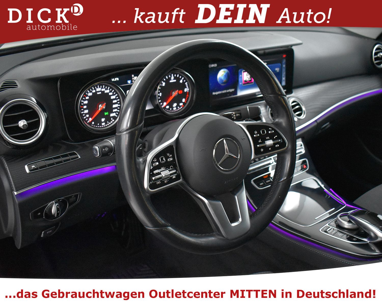 MERCEDES-BENZ E 200d 9G Avantg NAVI+LEDER+SHZ+KAM+LED+ACC+18" - Image 10