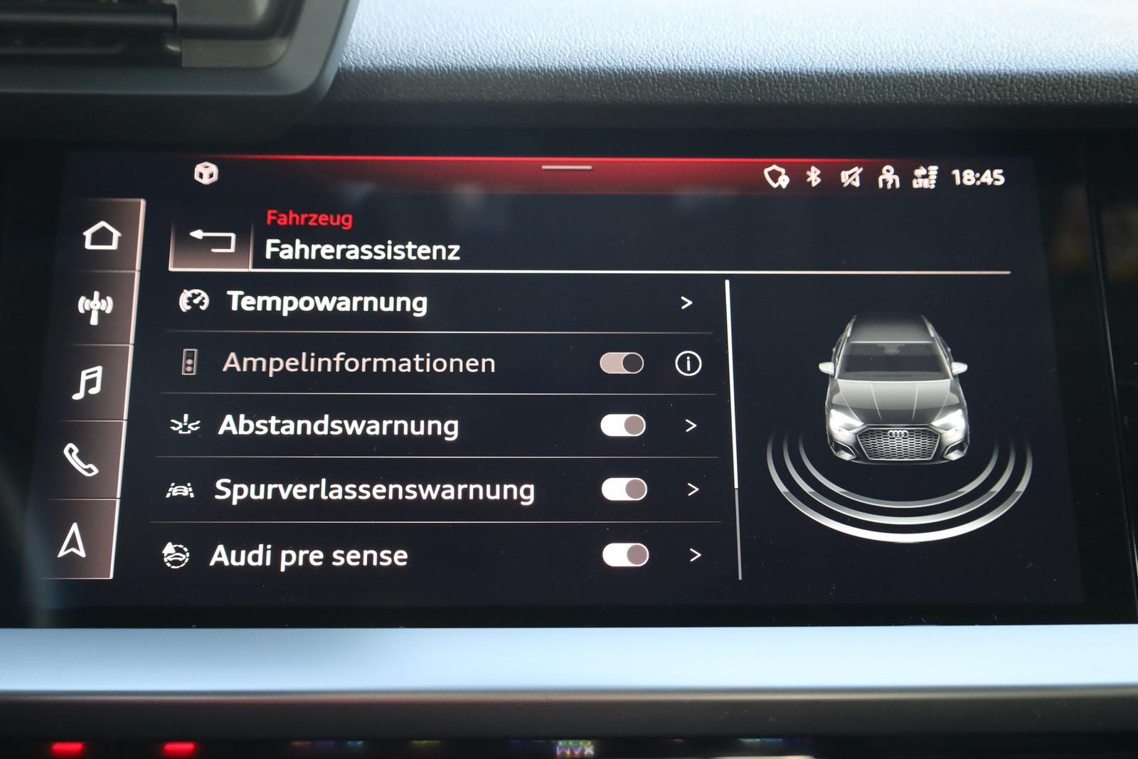 Audi A3 TFSI advanced S-Tronic LED Navi ACC PDC USB, миниатюра 18