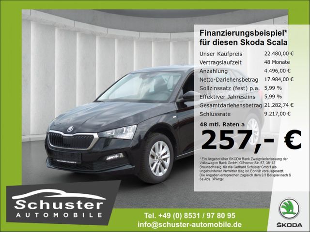 Skoda Scala TOUR 1.5TSI*digCockp R-Kam Navi el.Heckkl