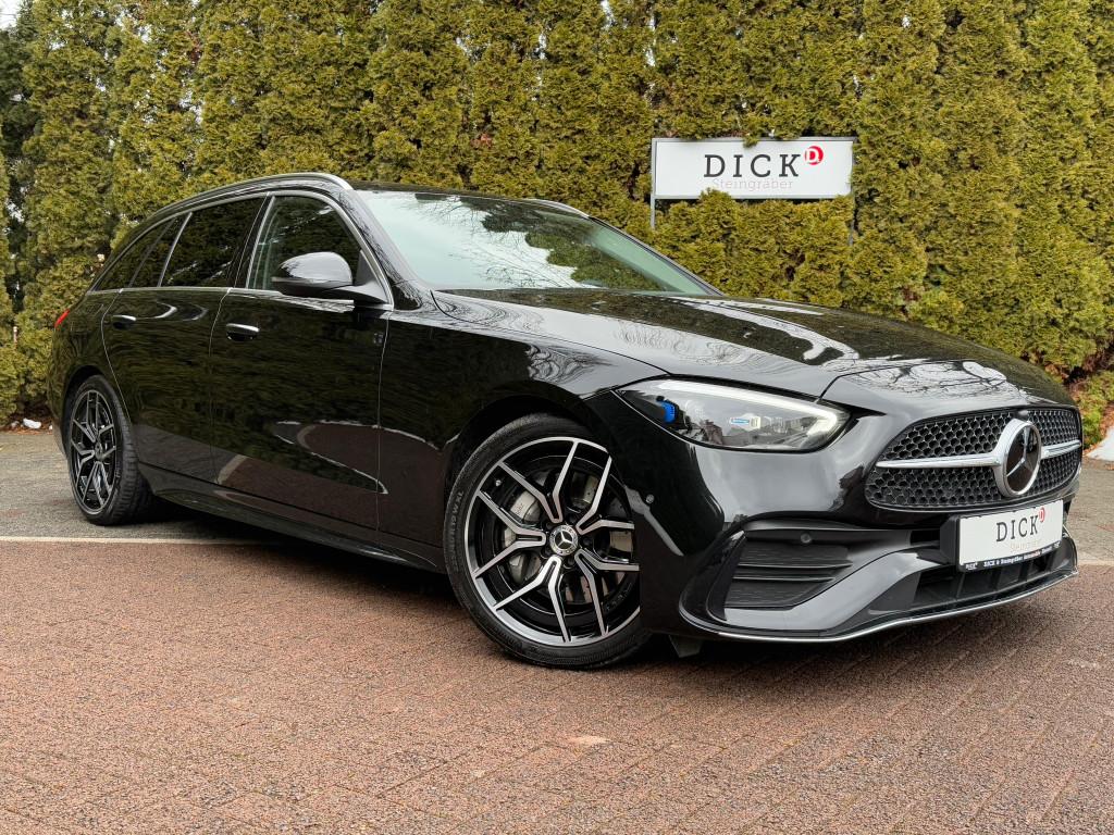 Mercedes-Benz C 220 d T 9G AMG Line LED+MBUX+HuD+AHK+KAM+DISTR