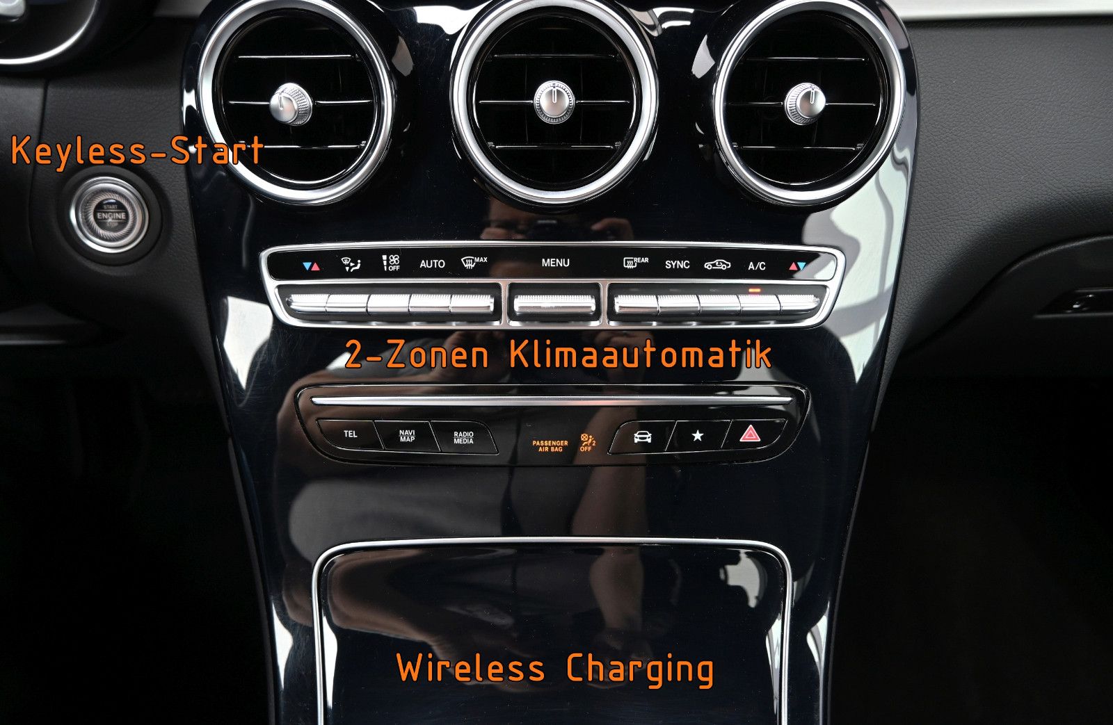 Fahrzeugabbildung Mercedes-Benz GLC 400 d 4MAT. AMG LINE Int. °ACC°AHK°AIRMATIC°