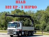 Mercedes-Benz ACTROS 2641 * HIAB 322 EP-3 HIPRO+FUNK / 6x4 - Angebote