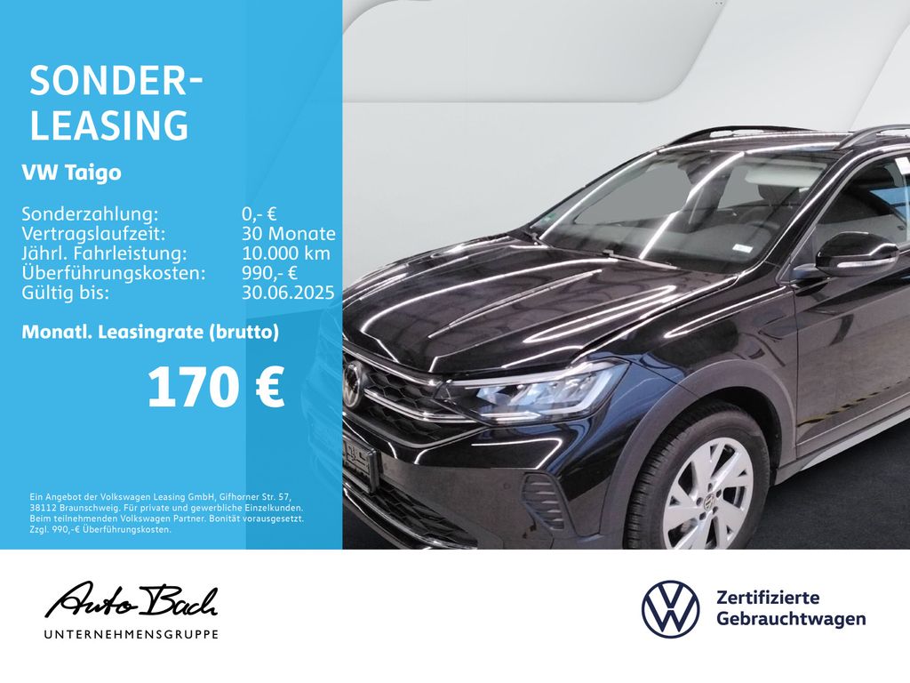 Volkswagen Taigo 1.0 TSI Life, Navi, LED, App-Connect, Digi