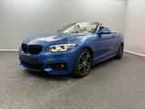 BMW 220i Cabrio M-SPORT HARMAN&KARDON*PROF*MEMO*LED - mit Benzin-Antrieb: Blau, Vollleder, Cabrio, mit Klimaanlage