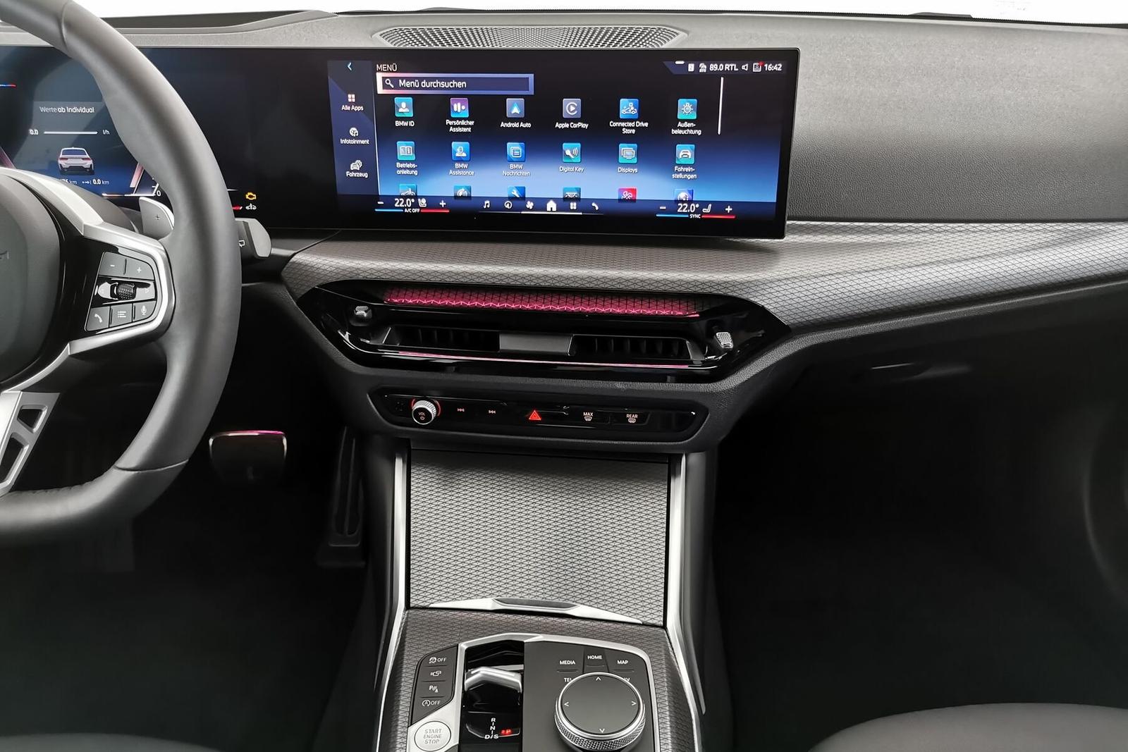 BMW 3 Series i M Sport PANO ACC HUD 360°CAM HiFi LCPro AHK, миниатюра 12