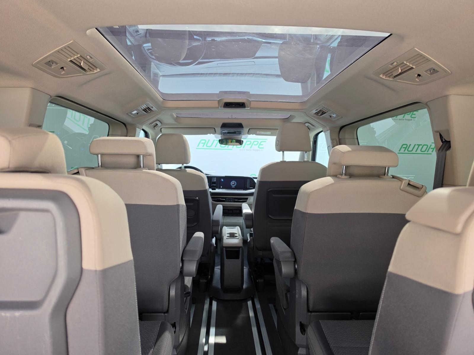 VOLKSWAGEN T7 MULTIVAN LIFE eHYBRID 150ch - 6 PLACES - TOIT PANORAMIQUE - ACC - ATTELAGE PIVOTANT - CHAUFFAGE AUXILIAIRE