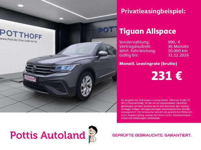 Volkswagen Tiguan Allspace 1.5 TSI DSG LIFE AHK NAVI SITZHZ