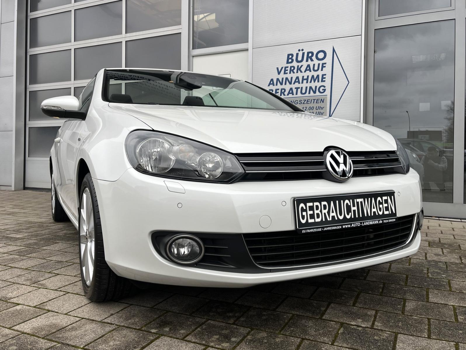 Volkswagen Golf VI Cabrio 2.0 TDI LIFE 2.HD SHZ NAV PDC 17"