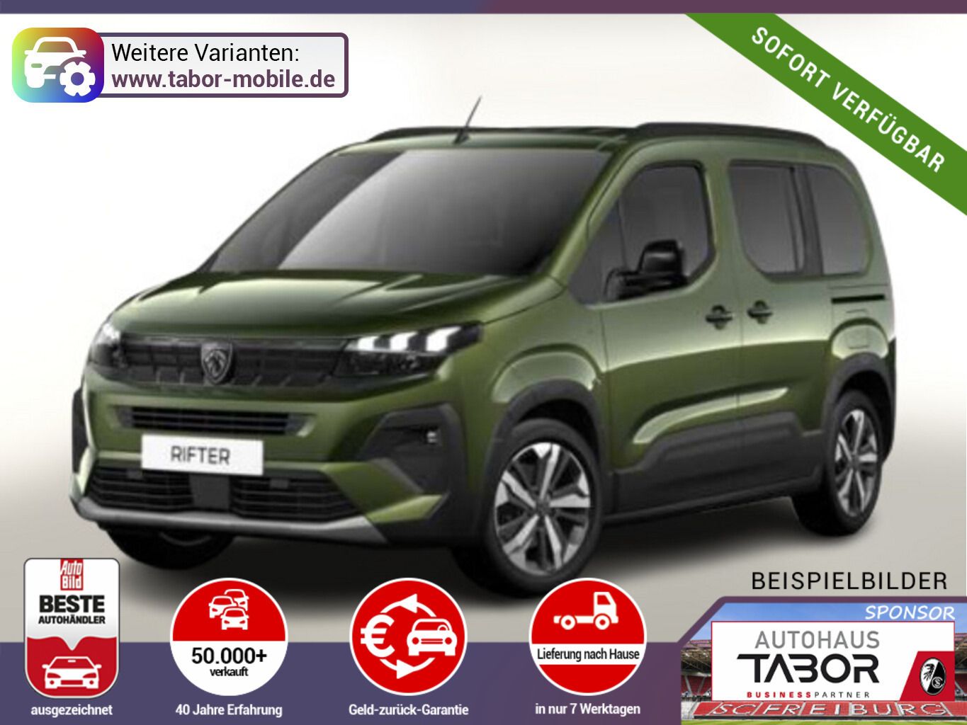 Peugeot Rifter M1 AT GT Pano ConnectP TechnoP SHZ CarP