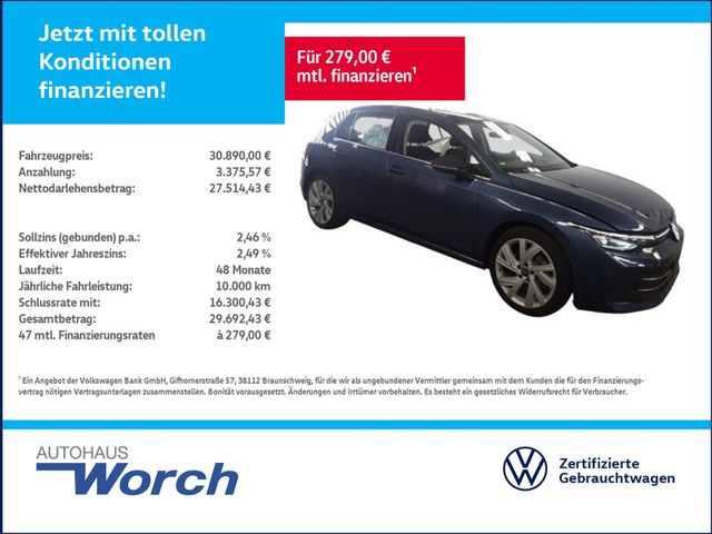 Golf VIII Style 1.5TSI DSG eHybrid AHK+KAMERA
