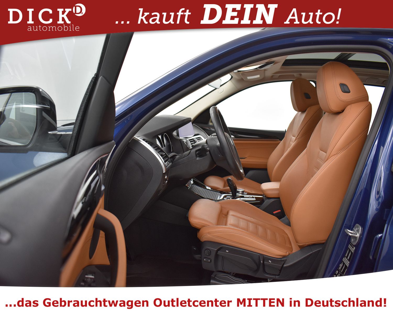 BMW X3 xDr 30i xLine PANO+LEDER+KAM+NAVI+LED+SHZ+M19 - Image 10