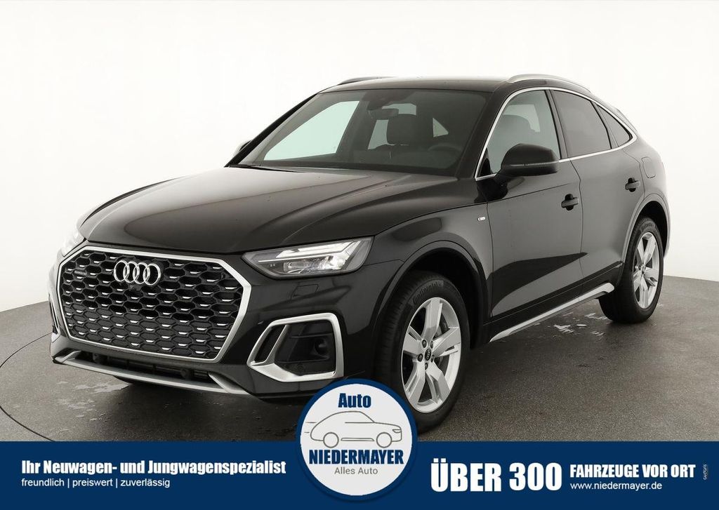 Audi Q5 Sportback 55 TFSIe quattro S-LINE, AHK, 19-Zo