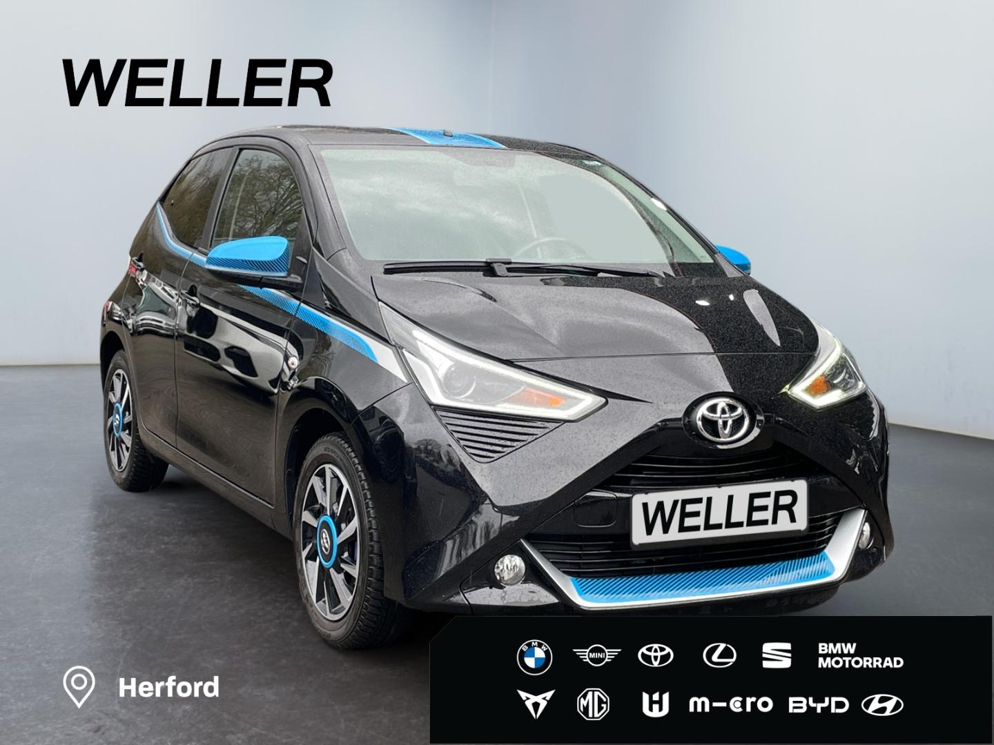 Toyota Aygo x-trend *Teilleder*Kamera*Bluetooth*Color*