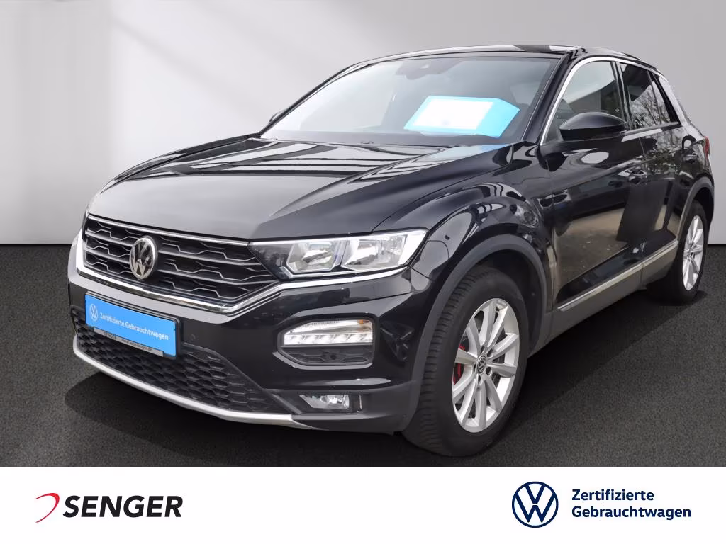 Volkswagen T-Roc 1.5 TSI Sport Navi AHK ACC Leder APP-Con.