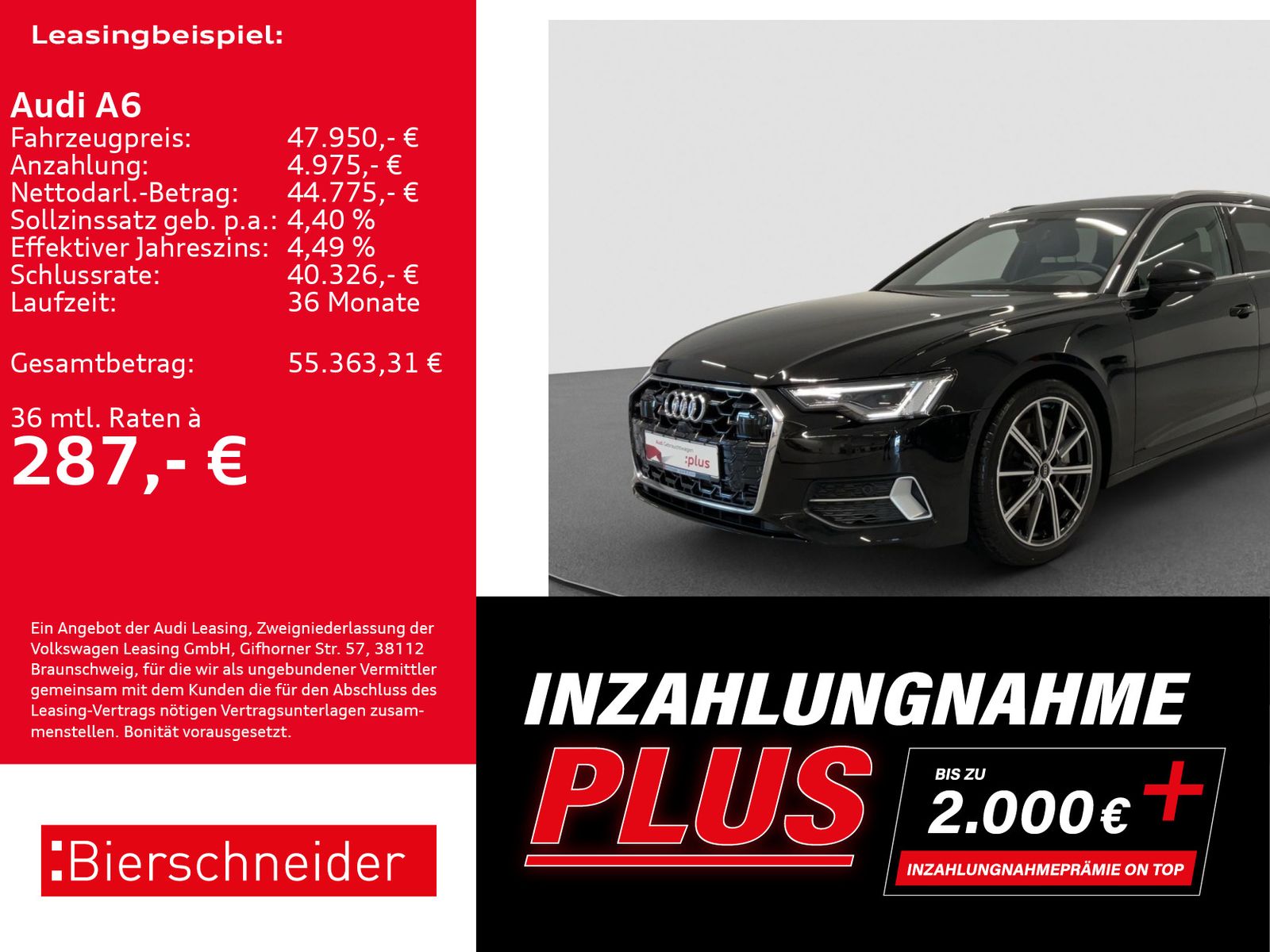 Audi A6 Av 50 TFSI e qu advanced AHK MATRIX PANO HuD  imagem 2