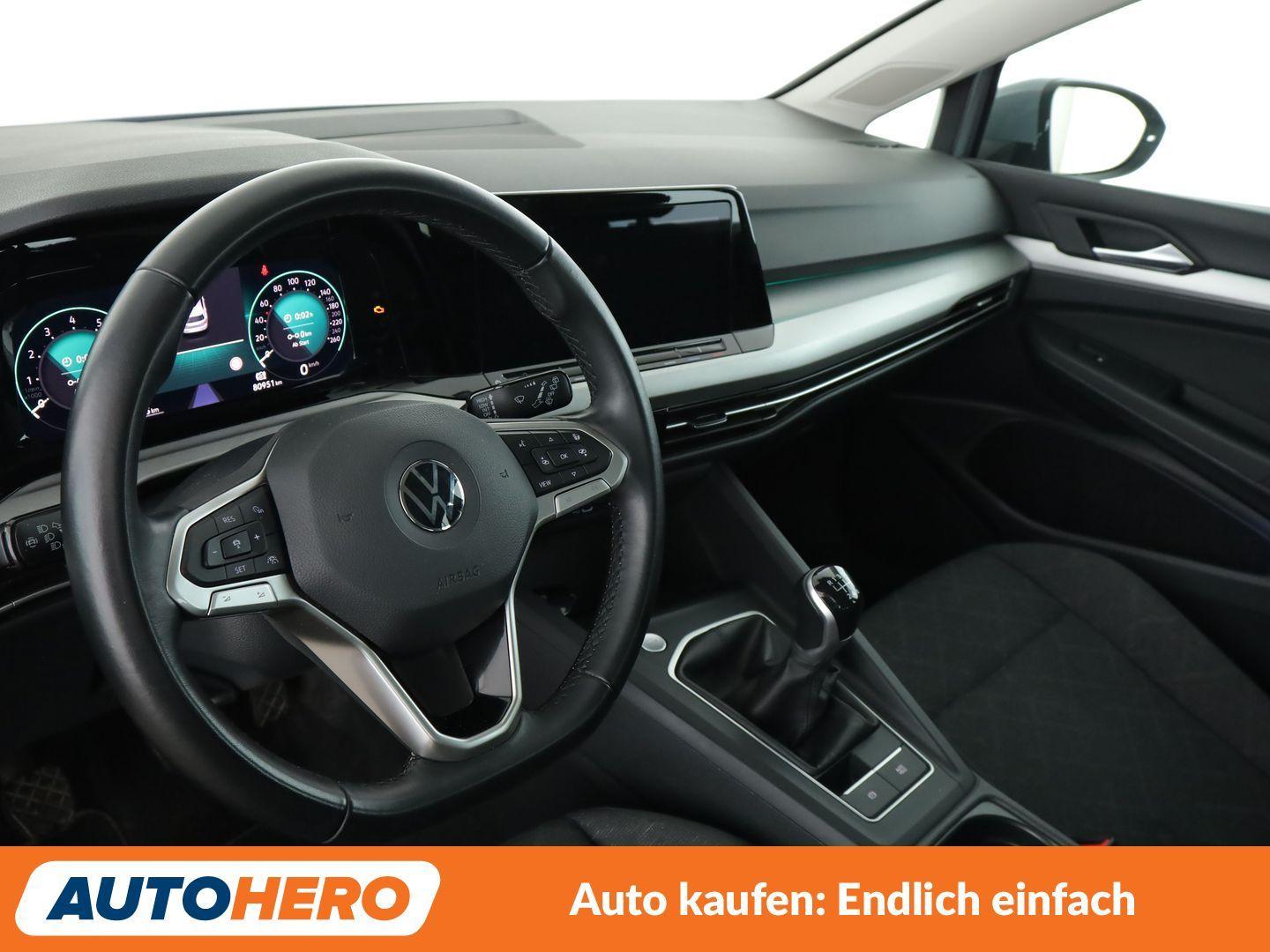 Volkswagen Golf VIII 1.5 TSI ACT Life*NAVI*LED*ACC*KLIMA*, миниатюра 10