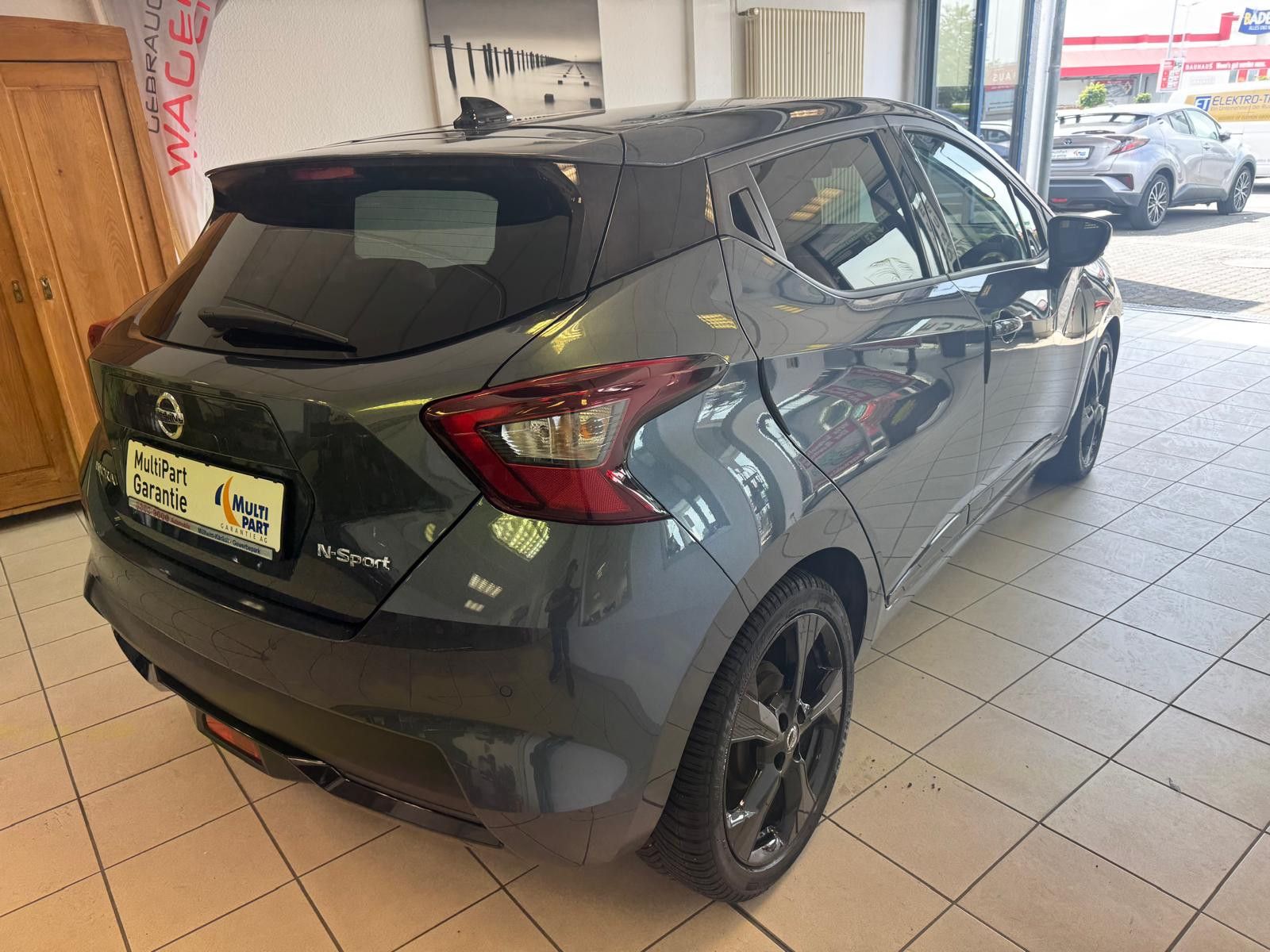 Fahrzeugabbildung Nissan Micra N-Sport 1.HAND/SCHECKHEFT/NAVI/KLIMA