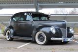 Ford Hot Rod Ford 2 Door Sedan 1940 mattschwarz - Ford: Sedan