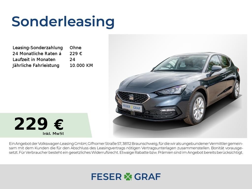 Seat Leon Style 1.5 eTSI DSG LED/KAMERA/SHZ