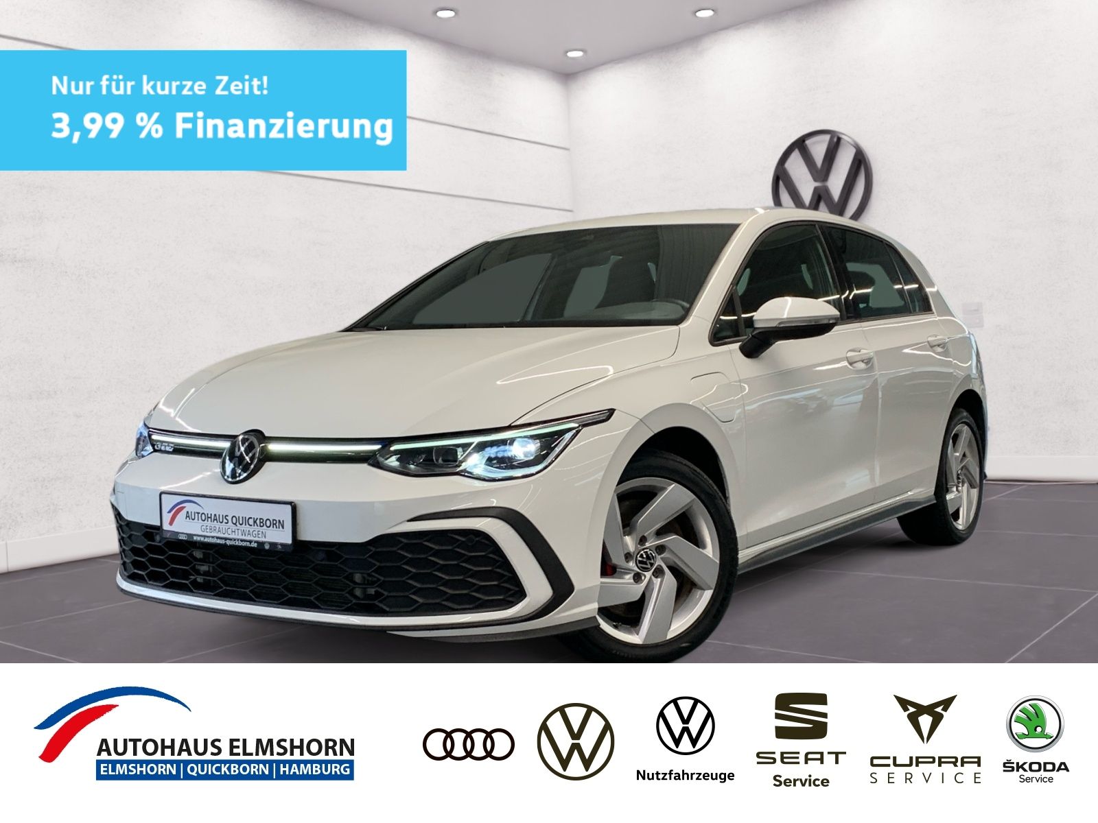 Volkswagen Golf GTE 1.4 eHybrid DSG ACC SPUR LED NAVI APP A