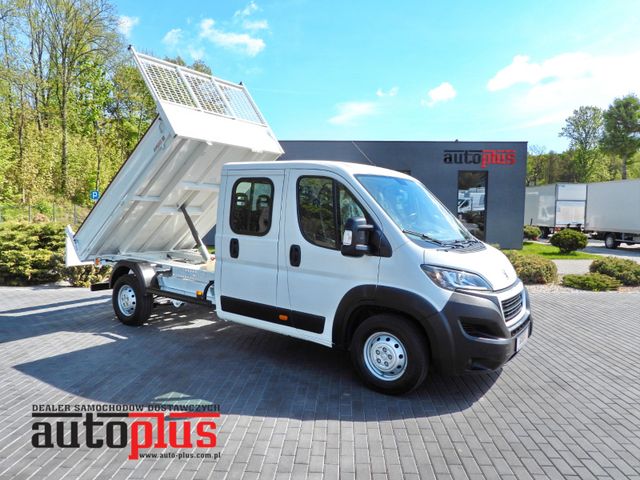 Peugeot BOXER KIPPER DOPPELKABINE DOKA 7 SITZE TEMPOMAT