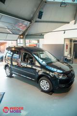 Volkswagen 1,2 TSI Comfortline Rollstuhl-Flexrampe - Volkswagen Caddy: Schwarz
