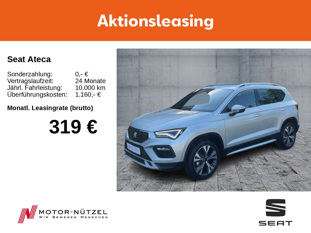 Seat Ateca 150PS/ DSG/ PDC/ SHZ/ el.Heckkl./ KESSY