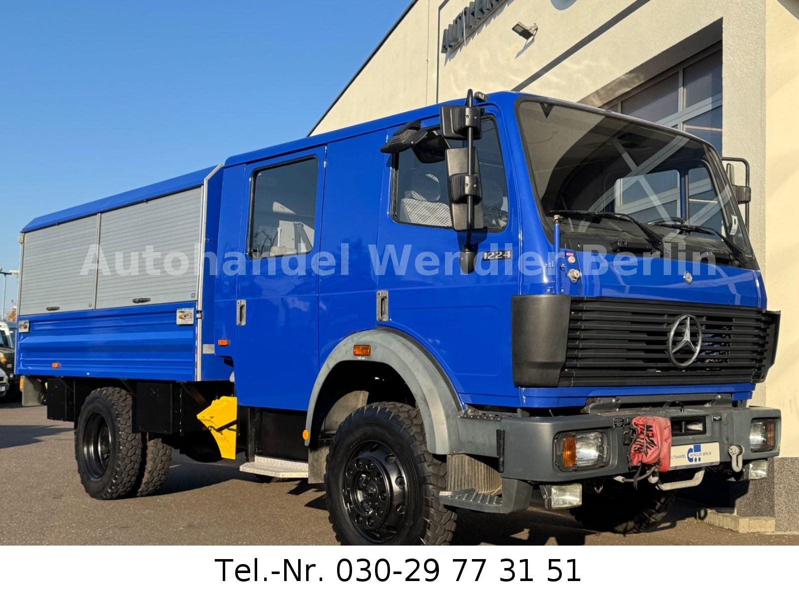 Mercedes-Benz SK 1224 AF 4x4 kurze Doka/Winde Radstand 4m top