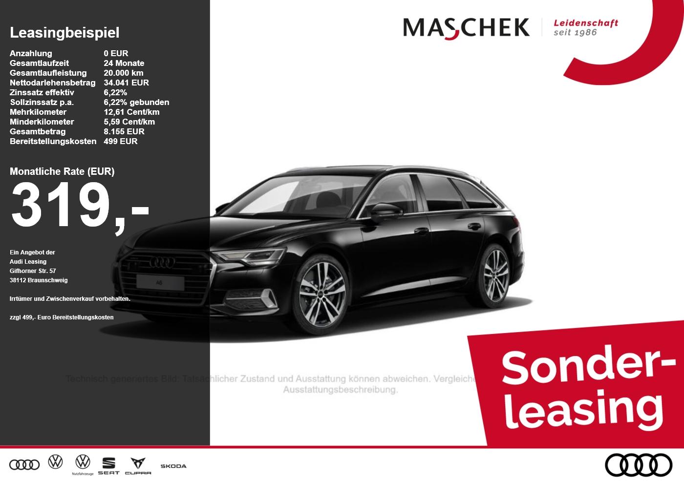 Audi A6 Avant Sport 55 TFSI Sonderleasing Pano Memory