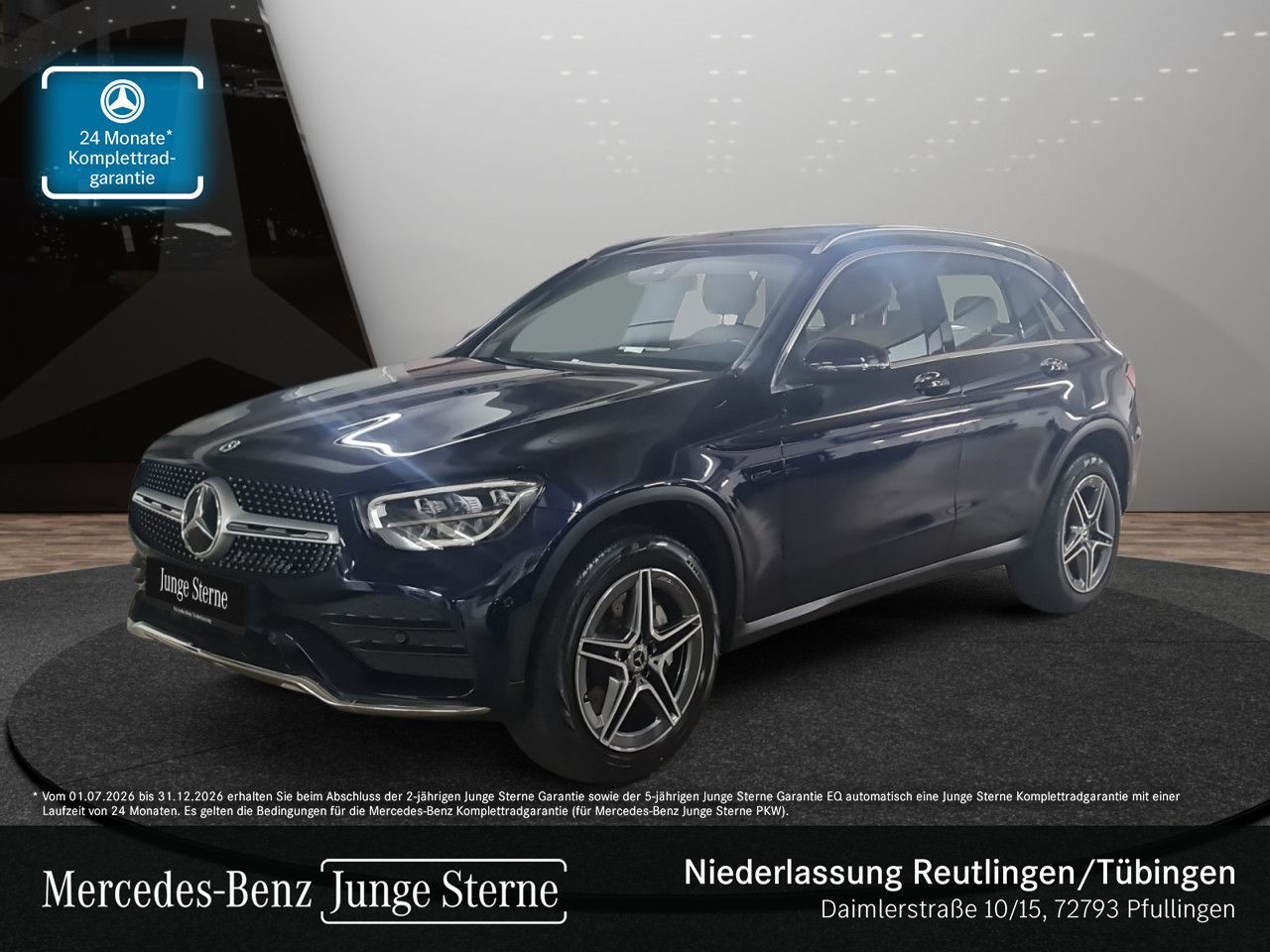 Mercedes-Benz GLC 300 e 4M AMG Pano LED AHK Memo EasyP Navi foto 1