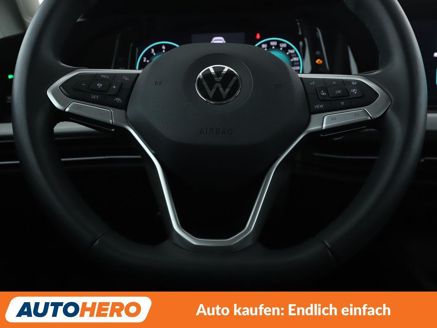 Volkswagen Golf VIII 1.0 eTSI Life Aut.*NAVI*CAM*ACC*SHZ*, миниатюра 17