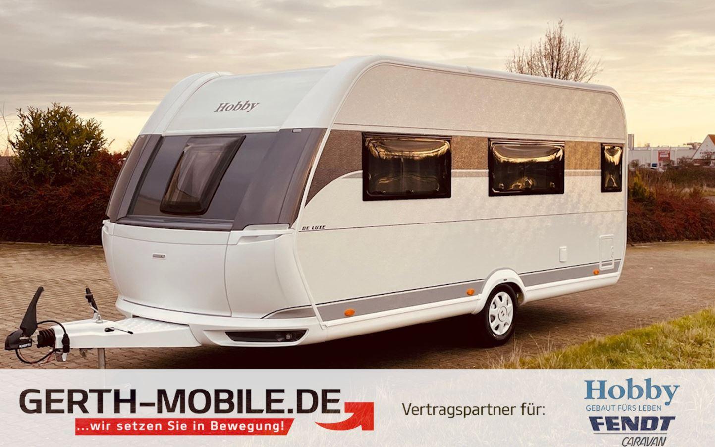 Hobby 460 SL De Luxe, AUFLASTUNG 1500 KG, BETTVERBREIT