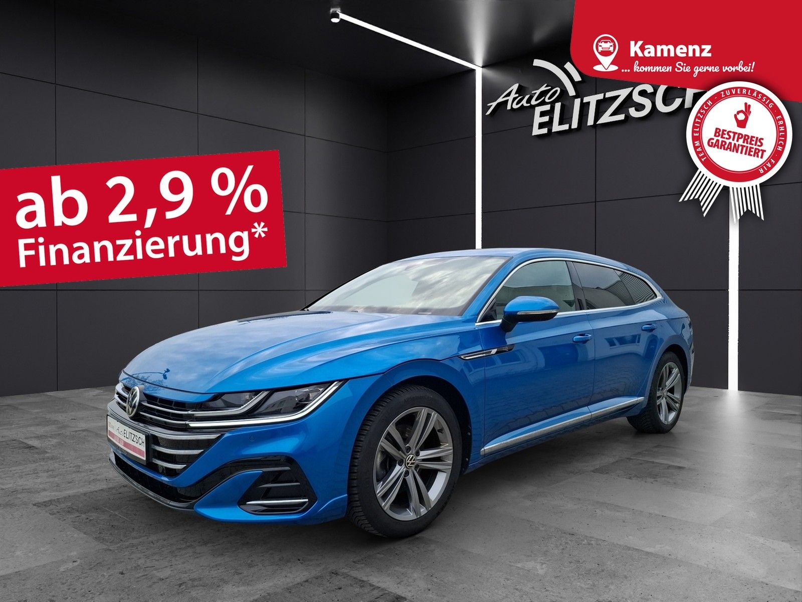 Fahrzeugabbildung Volkswagen Arteon SB TDI R-Line DSG 4M LED AHK Navi AID Pan