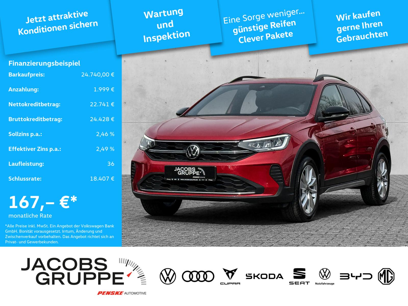 Volkswagen Taigo 1.0 TSI ACC/LED/Navi/Privacy/Induktives-La