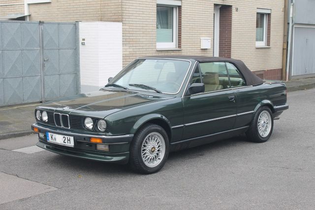 BMW 325i E30 Cabrio 2-Hand,OLDTIMER,Leder,Sitzh,ALU