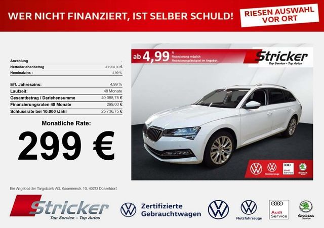 Skoda Superb Combi Style 2.0TDI DSG 299,-ohne Anzahlun