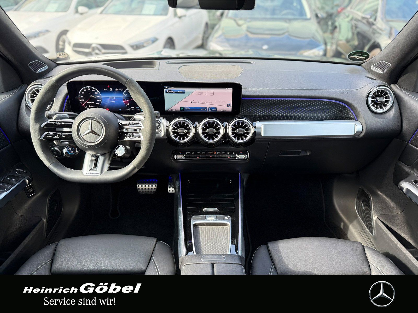 Fahrzeugabbildung Mercedes-Benz AMG GLB 35 4M PRE+ FAP SH BUR 7S WP PAN 360°K HU