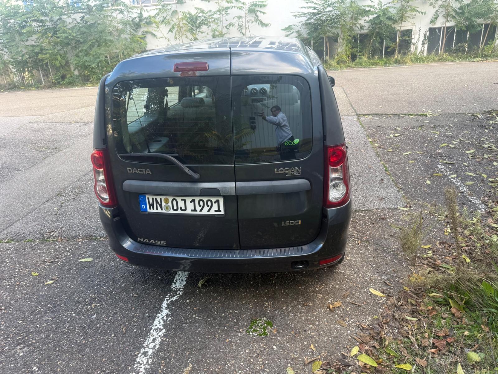 Dacia Logan 2010 — вигляд ззаду
