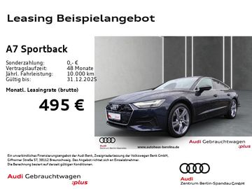 Audi Leasingangebot: Audi A7 Sportback 45 TDI qu. S tronic *PANO*HuD*AHK*