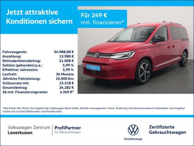 Volkswagen Caddy Maxi Style DSG APP CONNECT VIRT LED PDC