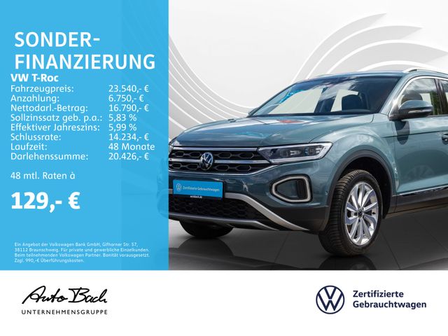 Volkswagen T-ROC 1.0 TSI Style, Navi, LED, Standheizung, Ap